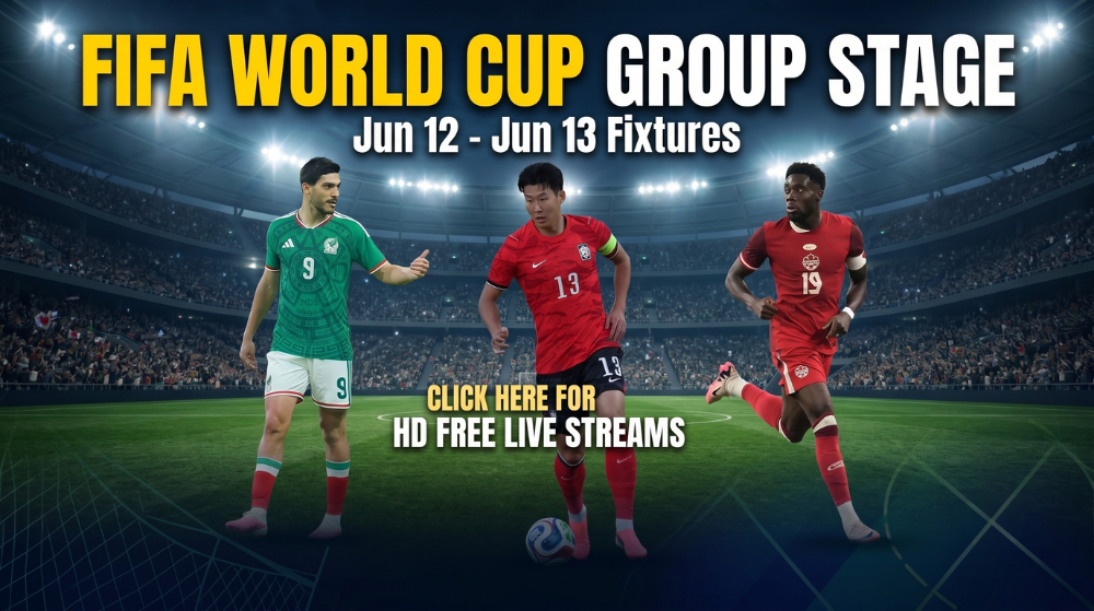 FIFA World Cup Group Stage Jun 12 - Jun 13 Fixtures: Click Here for HD Free Live Streams