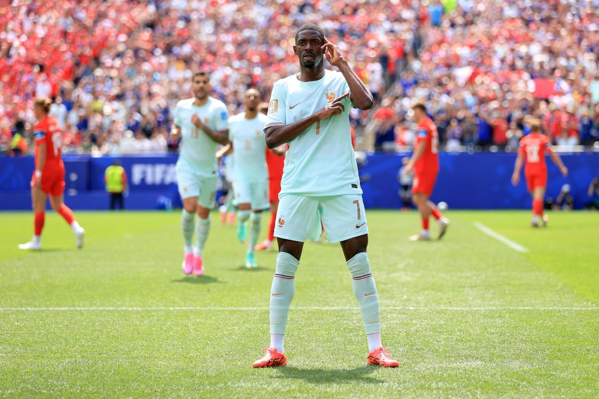 Constantly Questioned Over His World Cup Displays: Dembélé Shushes Everyone After Scoring a Hat-Trick